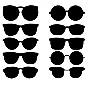 Sunglasses Bundle SVG, Sunglasses Bundle Clipart Files Bundle SVG