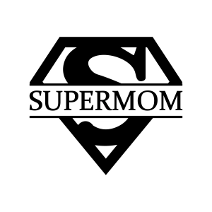 Supermom SVG, Mother's Day SVG Svg