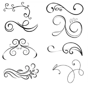 Swirl & Swish SVG Bundle | Swirl Clipart | Swish Cut File Shapes