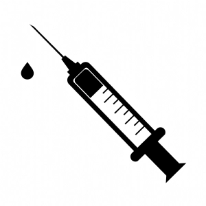 Syringe SVG Cut Files, Syringe Vector Instant Download Vector Objects