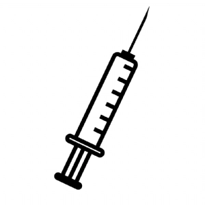 Syringe SVG Vector, Syringe Clipart Cut Files Instant Download Health and Medical