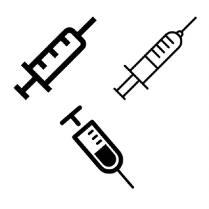 Syringe SVG Vector, Needle Clipart Health and Medical