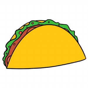 Taco SVG & Clipart Cut Files Snack