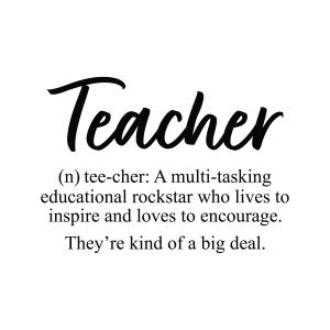 Teacher Definition SVG, Teacher SVG Shirt, Cricut Teacher SVG