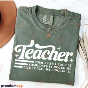 Teachers Rock SVG, Teacher Life