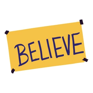 Ted Lasso Believe Sign SVG Cut Files Symbols