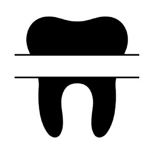 Teeth Monogram SVG, Dentist Monogram SVG Anatomy (Skeleton And Skull)