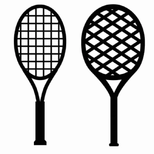 Tennis Racket SVG Cut File, Tennis Racket Clipart Tennis SVG