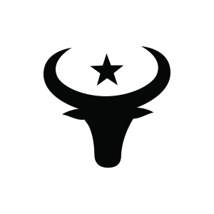 Texas Horn With Star SVG Texas SVG