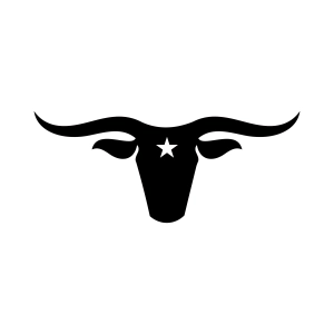 Texas Longhorn Head SVG Cut File, Instant Download Texas SVG