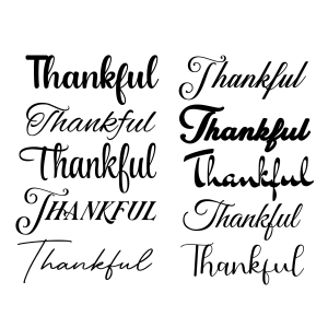 Thankful SVG Bundle, Thankful Vector Bundle Christian SVG