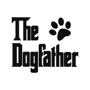 The Dogfather SVG, Dog Lover Dad SVG Download Father's Day SVG