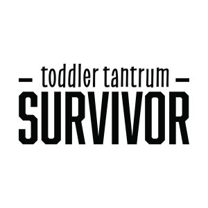 Toddler Tantrum Survivor SVG, Funny Parenting Cut File for Cricut & Silhouette T-shirt SVG