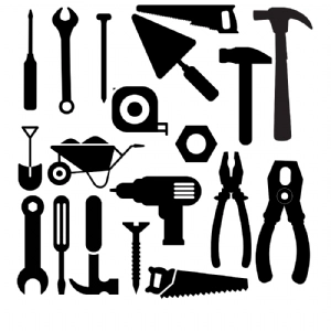 Construction Tools SVG Cut & Clipart Files Drawings