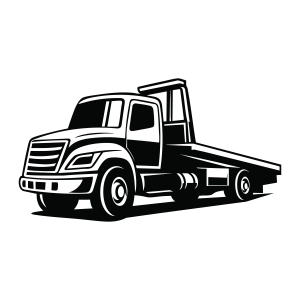 Tow Truck SVG, Towing Cut File for Cricut & Silhouette Transportation