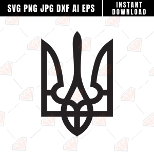 Trident Ukraine SVG Svg