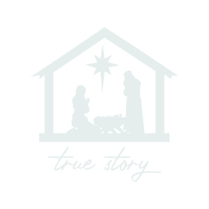 True Story Nativity Scene SVG, Christmas Scene SVG Digital Download Christmas SVG