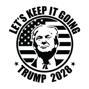 Trump 2028 SVG, Trump SVG for President USA SVG