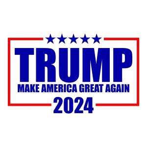 Trump Make America Great Again 2024 SVG Cut File USA SVG