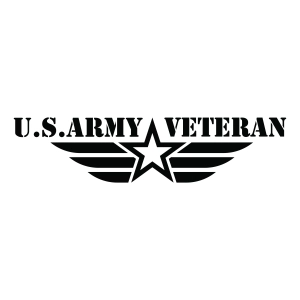 U.S. Army Veteran SVG with Star, Veteran Day SVG Veterans Day SVG