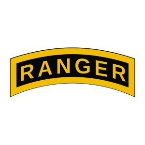 US Army Ranger Tab SVG, Military Ranger Logo Cut File USA SVG