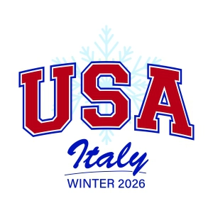 USA Olympic Games PNG, Italy Winter 2026 Svg