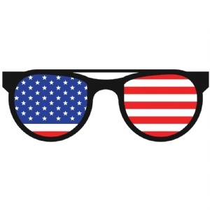 USA Sunglasses SVG | American Flag Sunglasses PNG | 4th of July SVG 4th Of July SVG