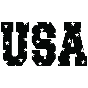 USA SVG with Stars, USA Shirt SVG 4th Of July SVG