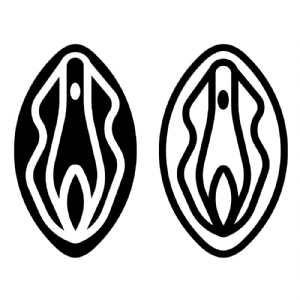 Vagina SVG Files, Vagina Outline Svg Cut File Drawings