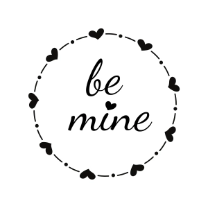 Be Mine Valentine SVG, Valentine's Wreath SVG Valentine's Day SVG