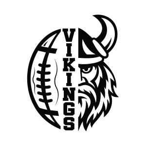 Vikings SVG PNG, Minnesota Vikings Design Football SVG