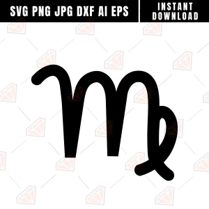 Virgo Zodiac Sign SVG