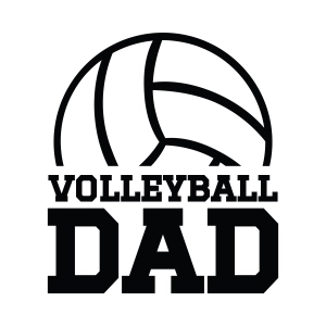 Volleyball Dad SVG, Volleyball Dad Shirt SVG Father's Day SVG