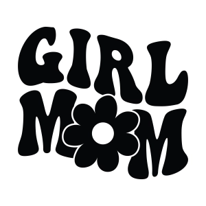 Wavy Girl Mom SVG, Mama Vibes SVG Instant Download Mom SVG