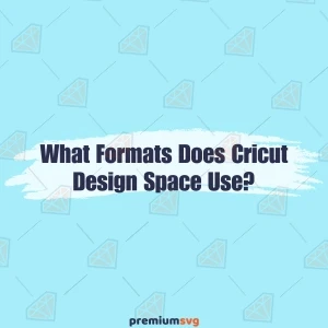 What Formats Does Cricut Design Space Use?