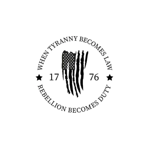 When Tyranny Becomes Law Rebellion Becomes Duty SVG, 1776 SVG USA SVG