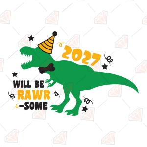 2027 Will Be Rawr-Some SVG