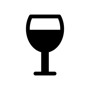 Wine Glass SVG Cut & Clipart File Drinking
