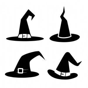Witches Hat Bundle SVG, Halloween SVG Halloween SVG