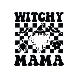 Witchy Mama SVG, Halloween Ghost Mama SVG Halloween SVG