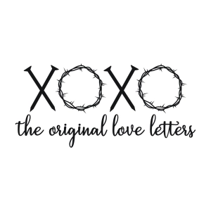 XOXO The Original Love Letters SVG, Jesus Love SVG Xoxo SVG
