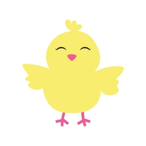 Chick SVG, Cute Baby Chick PNG Easter Day SVG