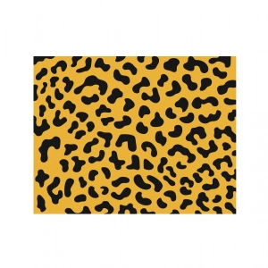 Yellow Leopard Pattern SVG Cut File Leopard Print SVG