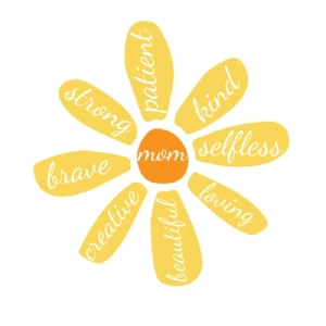 Mom Sunflower Inspirational Quotes SVG Mother's Day SVG