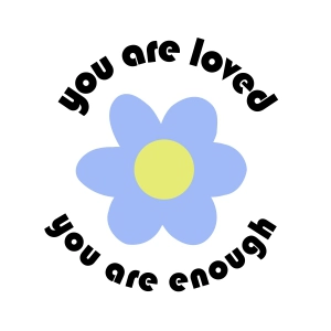 You Are Loved You Are Enough SVG, Motivational Quote SVG Motivational Quotes SVG