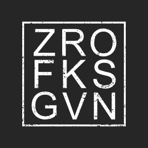 Zro Fks GVN SVG, Funny Zero Fucks Given SVG Funny SVG